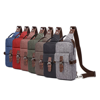 <strong>Best</strong> <strong>Selling</strong> Sports Running Multi-layer <strong>Design</strong> Custom Logo <strong>Bag</strong> Fashion Sling New Shoulder <strong>Men's</strong> Chest <strong>Bags</strong>