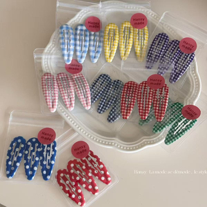 2026 New Popular Niche Design Cute <b>Sweet</b> Colorful Simple Hairpin Cartoon Style Girl's Resin Hairpins Fashion Jewelry Wholesale - Product Image 1