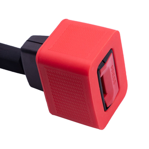 Accesorio de cinturón de seguridad para coche, refuerzo de hebilla de cinturón fijo, rojo, gran <span class=keywords><strong>oferta</strong></span> - Product Image 3