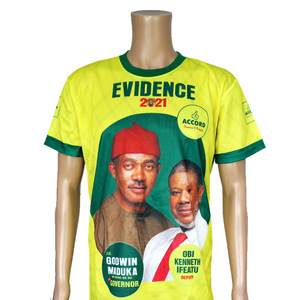 Cheap Promotional Political Giveaway Bangladesh Voting Election Polo T Shirt Free Size Election Campaign Tshirt