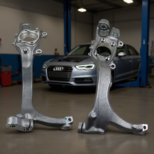 2 nudillos de dirección de suspensión delantera para Audi A4 S4 3,0 3.2L 4.2L 8E0407253 8E0407254" - Product Image 2