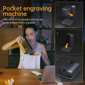 Macchina per Incisione Wireless MR.CARVE C1 2025 in Stock, Incisore Laser per Molte Superfici, Mini Connessione WiFi per Smartphone - Product Image 5