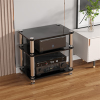 Amplificateur HIFI absorbant les chocs en verre trempé DK-01, armoire TV KTV, Audio, support à ongles de pied, support d'amplificateur de puissance, équipement AV