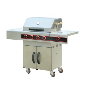 Parrilla Rotatoria de Carbón Comercial de Acero Inoxidable con <span class=keywords><strong>Motor</strong></span> Eléctrico, Capacidad de 12 kg, Control Táctil y Seguridad contra Llamas - Product Image 6
