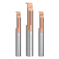Barre de perçage anti-vibration de petit diamètre en carbure de tungstène, outil de rainurage interne CNC 3-8 mm