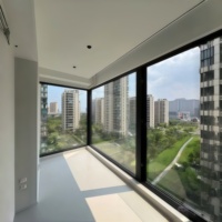 Ventana Corredera Horizontal Inteligente de Aluminio, Insonorizada y de Ahorro Energético, con Cerradura de Seguridad, Directo de Fábrica, para Residencias de Alta Gama