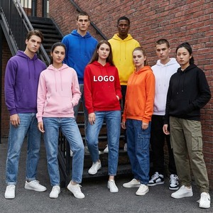 Felpe con Cappuccio Nere Oversize da Uomo, Personalizzabili con Logo, in Pile, Unisex, Etichetta Privata, Taglie Americane, Vendita all'Ingrosso - Product Image 2