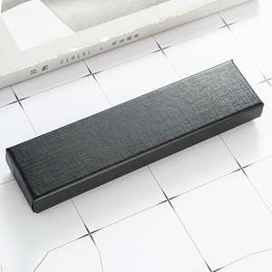 Boîte à stylo cadeau personnalisée en papier durable sérigraphié avec couvercle Emballage de qualité supérieure pour stylos Cadeaux promotionnels en vrac - Product Image 2