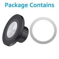 Support de voiture universel ABS MagSafe avec base à rotule de 17 mm, support magnétique GPS, support de téléphone stable et portable, boîte de rangement mobile