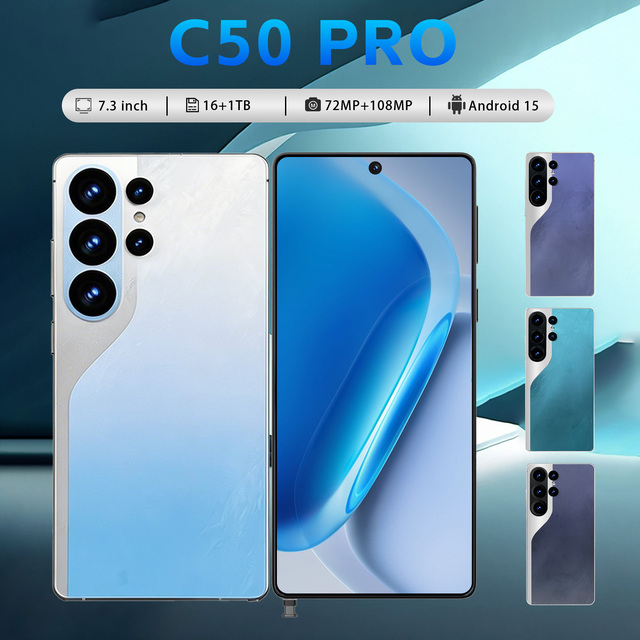 Top Selling 5G Smartphone 16GB RAM 1TB Storage Octa Core Processor Android 15 System 7 Inch HD Screen Unlocked