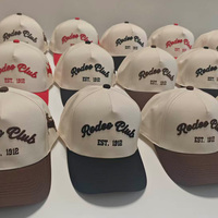 Gorra de Béisbol de 5 Paneles de Dos Tonos con Logotipo Personalizado, de Alta Calidad, al por Mayor, Estructurada, Unisex, de Algodón, Gorras de Béisbol Tipo Trucker