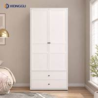 Armoire de rangement haute en acier avec tiroirs pour vêtements, idéale pour chambre principale, appartement, meuble de maison