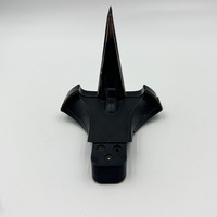 Nouvelle calandre avant Camenzind avec emblème logo T pour Tesla Model X 2016-2024 OEM 1047884-00-D/E 104788400D/E Noir/Chrome