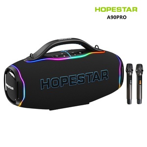 HOPESTAR A90PRO Altavoz Karaoke <span class=keywords><strong>para</strong></span> Exteriores Resistente al Agua <span class=keywords><strong>de</strong></span> 700 W con 1 Micrófono, LED RGB, Batería <span class=keywords><strong>de</strong></span> 36000 mAh <span class=keywords><strong>para</strong></span> 5.4 - Product Image 2