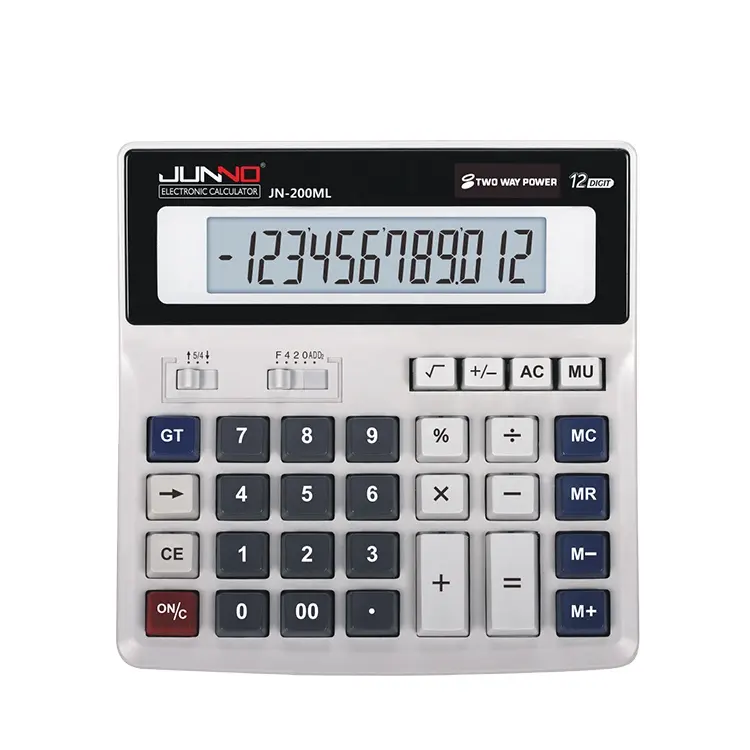 Calculator Big Display Texas Instrument Dual Power Calculator