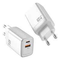 2024 nouveauté Original usine 65W charge rapide GaN Super Mini adaptateur de voyage USB prise USB A + C 2 ports PD chargeur mural