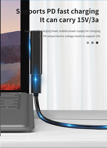 YTGEE hızlı şarj fişi dönüştürücü yüzey Pro için 3 4 5 6 USB C dişi için konektörü gitmek - Product Image 4