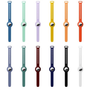 Bracelet pour <span class=keywords><strong>AirTag</strong></span> enfants animaux de compagnie étui en silicone anti-perte pour <span class=keywords><strong>Apple</strong></span> <span class=keywords><strong>AirTag</strong></span> bracelets de montre bracelet - Product Image 1
