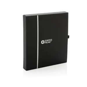 Ensemble cadeau de gadgets durables recyclés Swiss Peak PU - Product Image 2