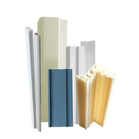 Plinthes décoratives modernes personnalisées, écologiques, résistantes à l'humidité, durables, cadres de portes solides en PVC extrudé pour villas