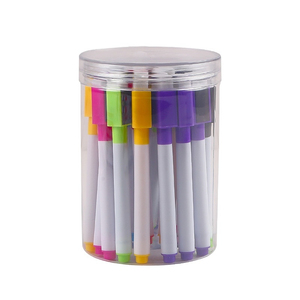 24 Pezzi di Pennarelli per Lavagna Magnetici Ecologici a Base d'Acqua con Punta Sottile e Cappuccio Magnetico per Cancellazione, <span class=keywords><strong>Scrittura</strong></span> Fluida - Product Image 3