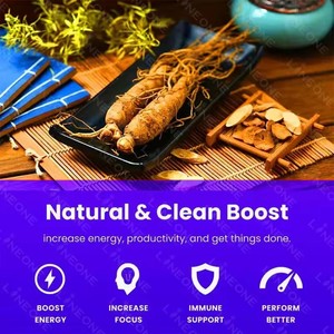 Kapsul <span class=keywords><strong>Ginseng</strong></span> Peningkat Energi Pria OEM ODM Label Pribadi - Product Image 2