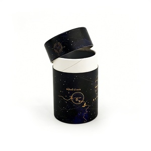 Boîte d'emballage pour poudre de cacao et café, boîte d'emballage écologique, tube en papier de qualité alimentaire, boîte en papier - Product Image 3