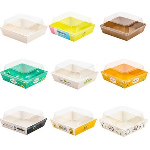 กล่องบรรจุภัณฑ์แซนวิชขายส่ง กล่องเนื้อฝอย กล่องเปลือกหอยเล็ก กล่องผ้าขนหนู กล่องเค้กโรล กล่องขนมหวานตะวันตก กล่องเบเกอรี่ ป้องกันฝ้า ป้องกันรังสียูวี - Product Image 1