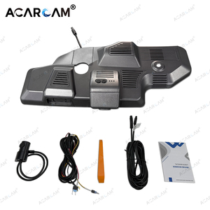กล้องติดรถยนต์2ช่องรับสัญญาณ WiFi 4K กล้องติดรถยนต์ DVR สีดำในรถอินฟราเรด nightvision 4K มุมกว้าง4K LEN back 2K สำหรับฟอร์ด - Product Image 6