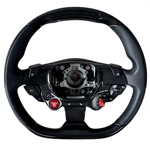 High Quality for Ferrari 812 F8 New Original Factory Carbon Fiber LED Steering Wheel - Product Image 4