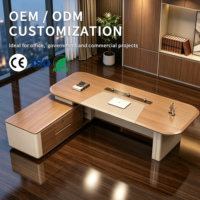 Bureau de direction moderne, bureau de bureau modulaire, armoire de rangement durable, mobilier de bureau commercial, bureau de bureau à domicile