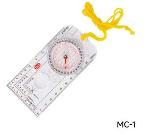 DF MC-1-6 Brújula de Navegación Metálica Plegable, Resistente, para Senderismo al Aire Libre - Product Image 1