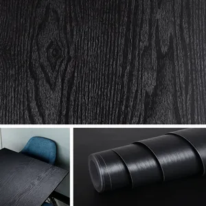 Papel Tapiz Vinílico de Madera Ecológico e Impermeable, Adhesivo Decorativo <span class=keywords><strong>para</strong></span> <span class=keywords><strong>Puertas</strong></span>, <span class=keywords><strong>Armarios</strong></span>, Escritorios, Exteriores y Apartamentos - Product Image 6