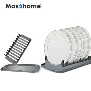 Masthome Decor Dish Rack Dry Pad Absorbent Diatomite Kitchen Tableware Table Washing Sink Mat