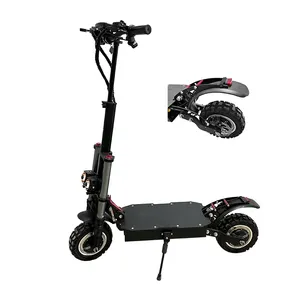New design s10-s Dual motor monopattino electrico 500w electric moped scooter electric scooters with pedals