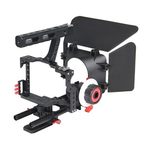 Cage de caméra YELANGU C500 avec boîte mate pour <span class=keywords><strong>GH4</strong></span> pour S0ny A7S/A7/A7R/A7RII/A7SII - Product Image 2