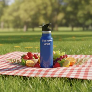 Hot Custom Logo Double Wall Stainless Steel Sport Water Bottle Large Capacity 450ml Vacuum Insulated Eco-Friendly <b>Flask</b> - Product Image 2