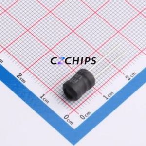 Inductor de Anillo de Color XR6*8-471K-L / Componente de Orificio Pasante (THT), D6xL8mm 470uH 10% 270mA 2Ohm - Product Image 1