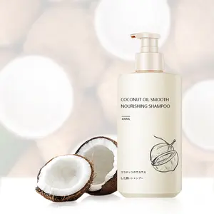 TICHY Private Label Organic Óleo De Coco Anti-caspa Shampoo Para Cabelos Secos Danificados