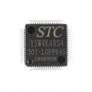 STC15W4K48S4-30I-LQFP64S ไมโครคอนโทรลเลอร์ชิปเดี่ยว 8051 รุ่นใหม่ที่ได้รับการปรับปรุง MCU ใหม่เอี่ยม - Product Image 1