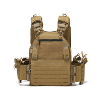 Gilet Tactique Personnalisé Porte-Plaques 2.0 Molle en Nylon 500D Léger Réglable pour Entraînement Extérieur Imperméable Anti-Coupure