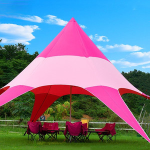 Star <b>Canopy</b> Marquee <b>Tent</b> 6m X 6m X 3m Silver Coated Oxford Cloth Waterproof for Big Events & Festivals - Product Image 3