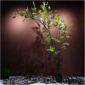 Arbres artificiels, faux arbres muraux réalistes, résistants aux UV, autres fleurs et plantes décoratives, gazebo, arbres artificiels d'intérieur - Product Image 6