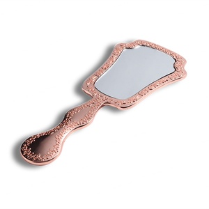 Wholesale OEM Retro Handheld <b>Mirror</b> Private Label <b>Compact</b> Pocket <b>Mirror</b> Travel Small Portable Makeup <b>Mirror</b> - Product Image 4