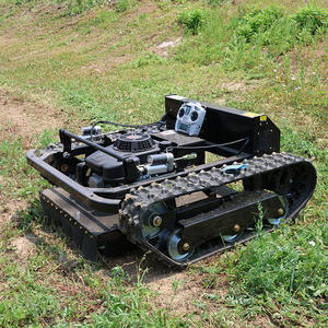 Livraison gratuite. Certifié CE, EPA et Euro 5. <span class=keywords><strong>Tondeuse</strong></span> robotisée télécommandée à chenilles <span class=keywords><strong>tout</strong></span>-<span class=keywords><strong>terrain</strong></span>. - Product Image 2