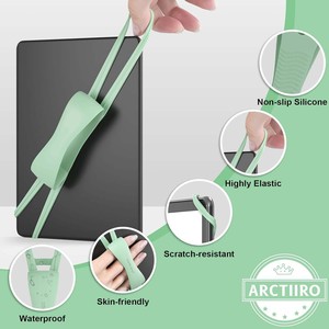 Kindle Reading <b>Stand</b> <b>For</b> <b>Tablets</b> 4.7 8 Inches With Wrist Strap Adjustable Support Mint Green - Product Image 2