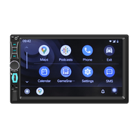 Autoradio double DIN 7 pouces Bluetooth Type-C sans fil Carplay Android Auto Radio FM USB Lecteur MP5 2 DIN