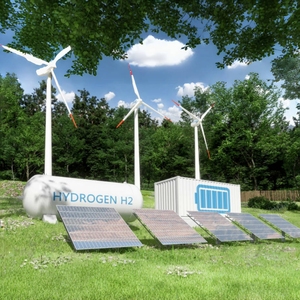 Générateur d'hydrogène solaire 5Kw pour véhicules à essence Usine d'hydrogène électrolytique à longue durée de vie Noyau de moteur de pompe 220v inclus - Product Image 4