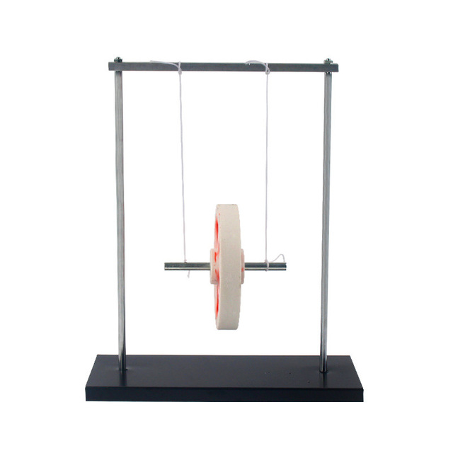 Maxwell's Large Full Metal Physics Pendulum for Kinetic Potential Energy Conversion Mechanical Energy Conservation Motion Laws