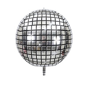 Música Danza 80s 90s Disco Party Decoraciones Suministros Disco Ball Foil Globos - Product Image 5